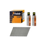 Paslode IM65A 300277 F16 38mm Stainless Steel Brad Nails Packs 2000 Box + 2 Fuel Cells