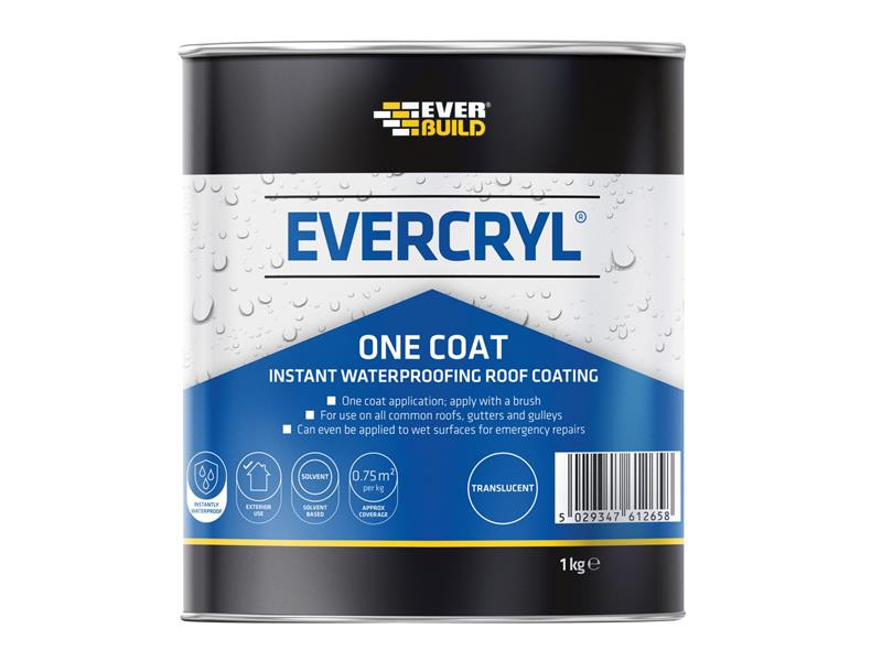Everbuild EVBEVCCL01 EVERCRYL® One Coat Clear