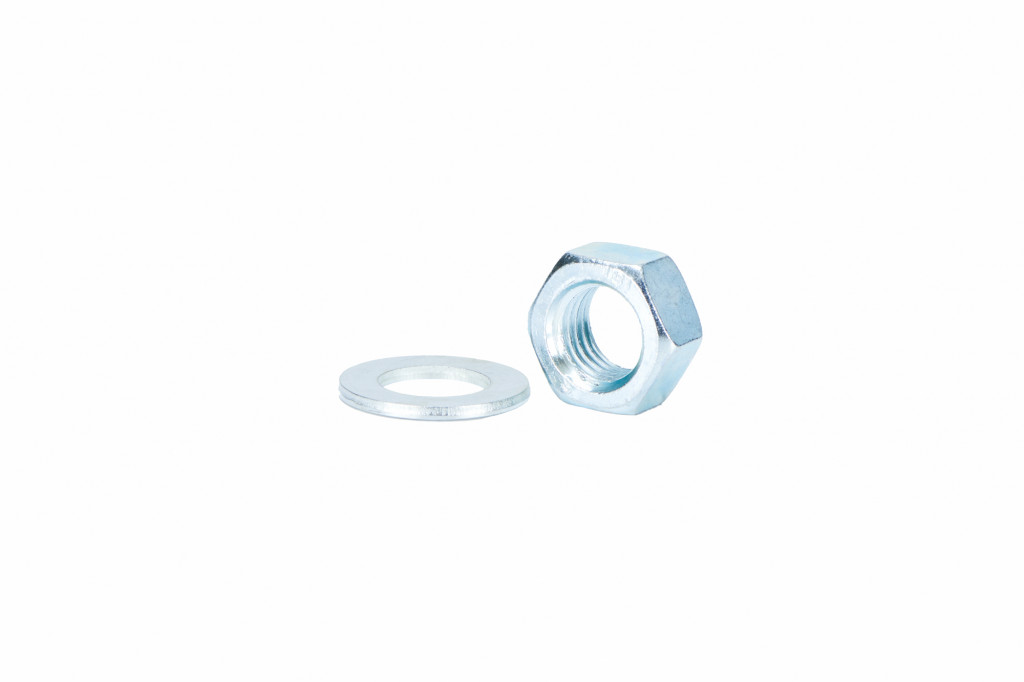 Rawlplug BZP Hex Nut & Washer