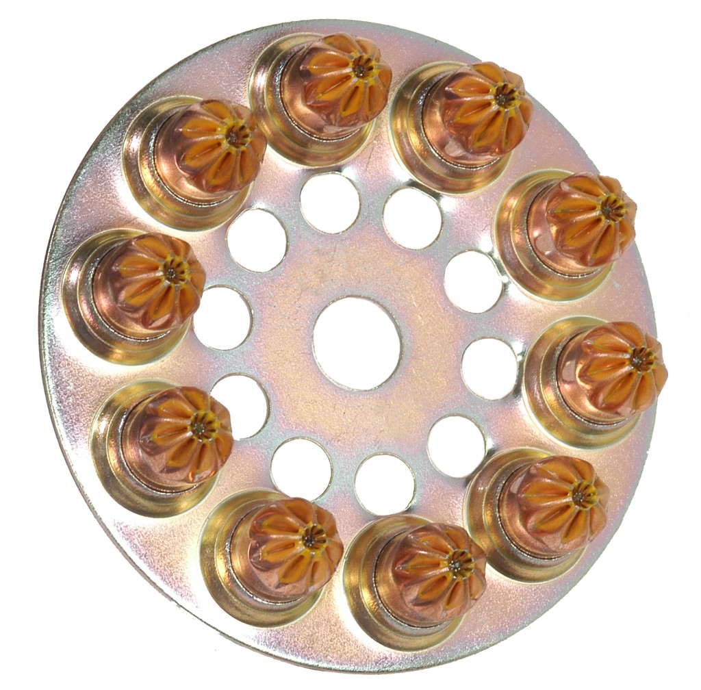 Spit P370 Spitfire Tool Cartridges - Brown / Yellow / Red
