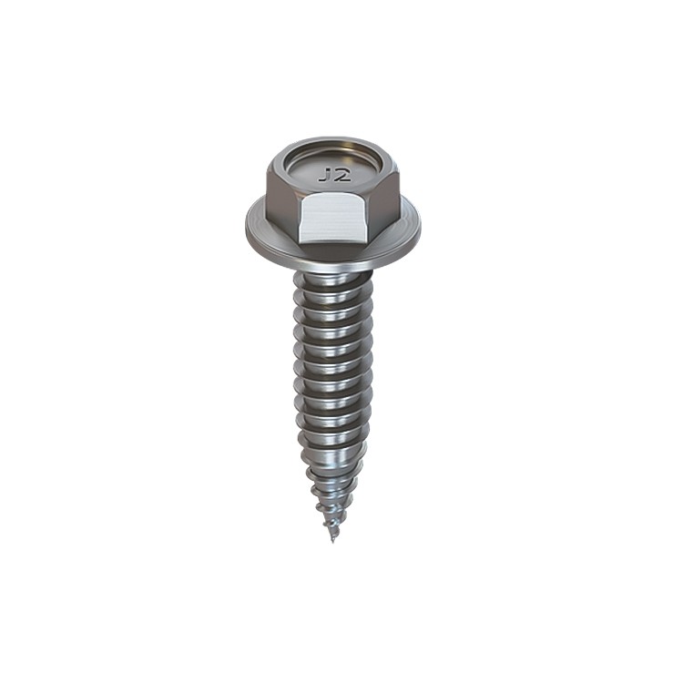 A steel 5.5×25mm hex-head screw with a partially threaded shaft, designed for general-purpose structural fastening.