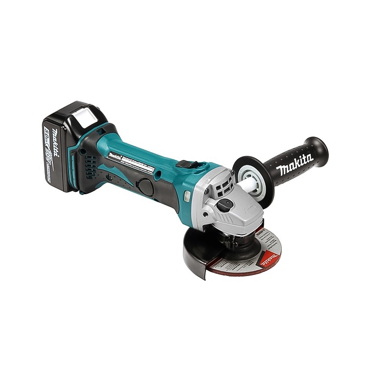 Makita DGA452RTJ 18v Angle Grinder 2 x 5amp Li-ion