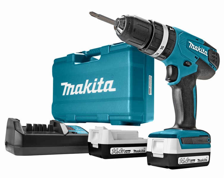 Makita HP347DWEX3 14.4v G Series 2x1.3Ah Li-Ion Combi Drill