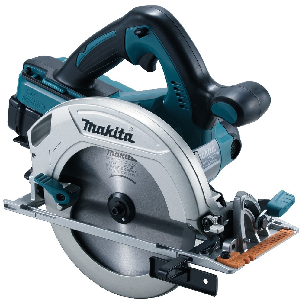 Makita DHS710ZJ Twin LXT 190mm Circular Saw Bare unit