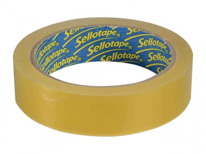 Sellotape SLT1629135 Blister Pack 24mm x 50m Golden