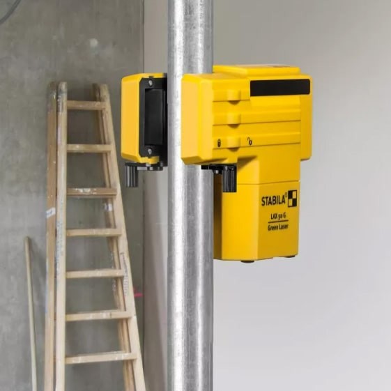 A Stabila measuring instrument with a clear display and easy-to-read scale, for accurate site measurement and inspection.
