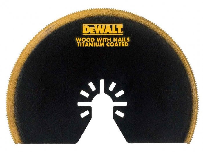 Dewalt DT20709 Multi-Tool Titanium Semi Circle Blade 100mm