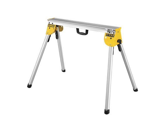 A yellow and black DEWALT cordless power tool, with an ergonomic grip, designed for use on construction and maintenance tasks.