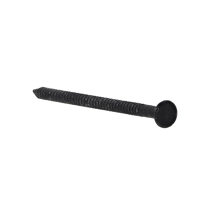 A hardened steel wire nail with a flat head and a smooth shank, for general-purpose timber fastening.