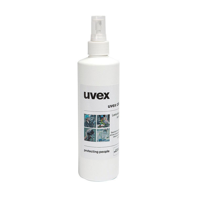 Uvex Lens Cleaning Solution Spray Bottle