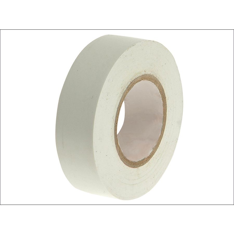 Electrical Tape White 19mm x 20mtr