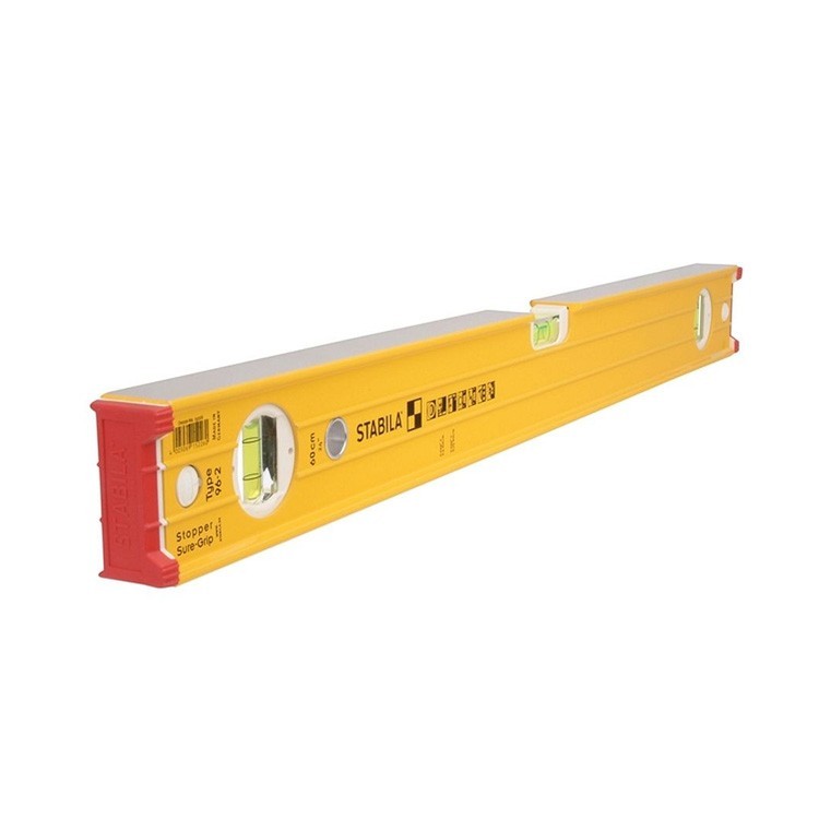 Stabila STB962120 96-2 Box Ribbed Spirit Level 3 Vial 15229 120cm