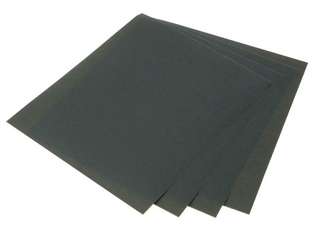 Faithfull FAIAWDP4C Wet & Dry Paper Sanding Sheets 230 x 280mm Coarse (4)