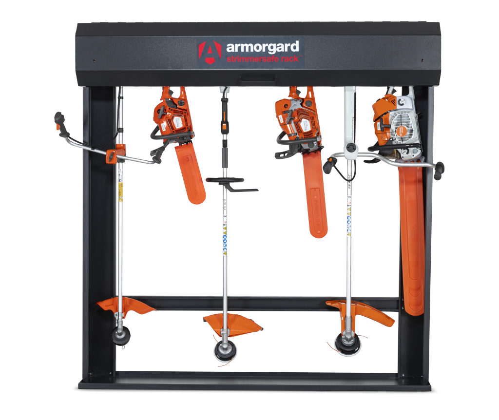 ssr6 strimmer safe rack with strimmers