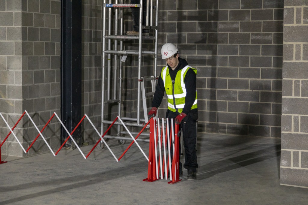 A steel Armorgard heavy-duty site storage unit with a steel construction, secure locking, and a load-rated base.