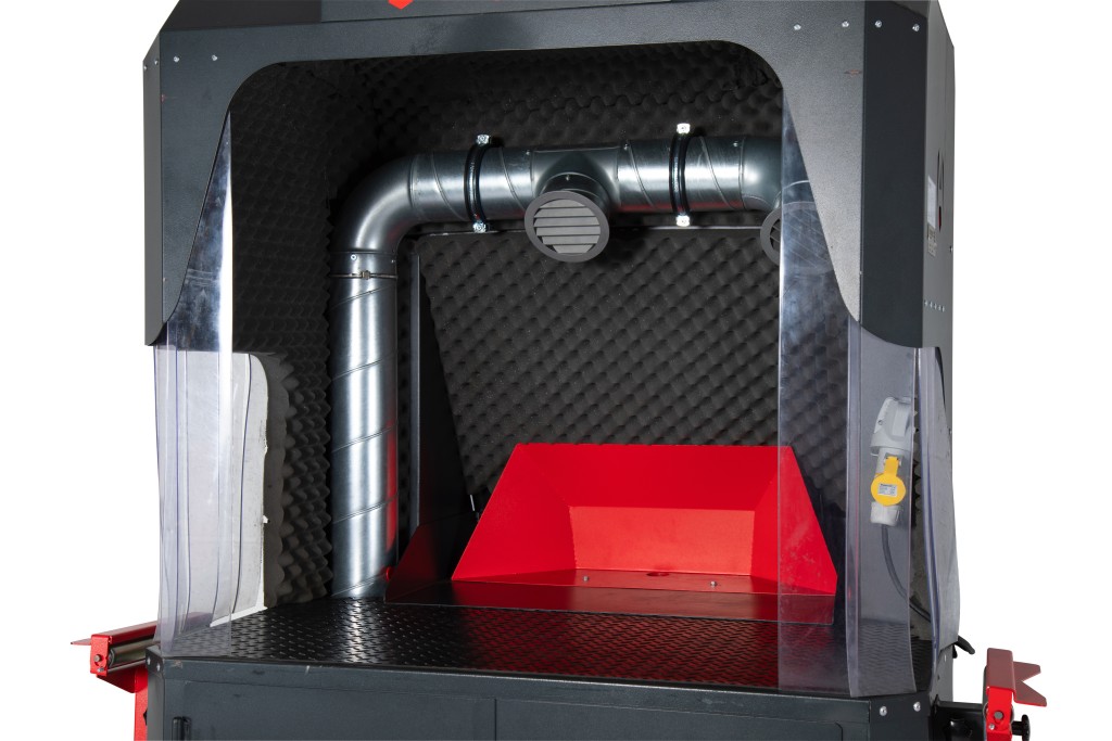 A steel Armorgard heavy-duty site storage unit with a steel construction, secure locking, and a load-rated base.