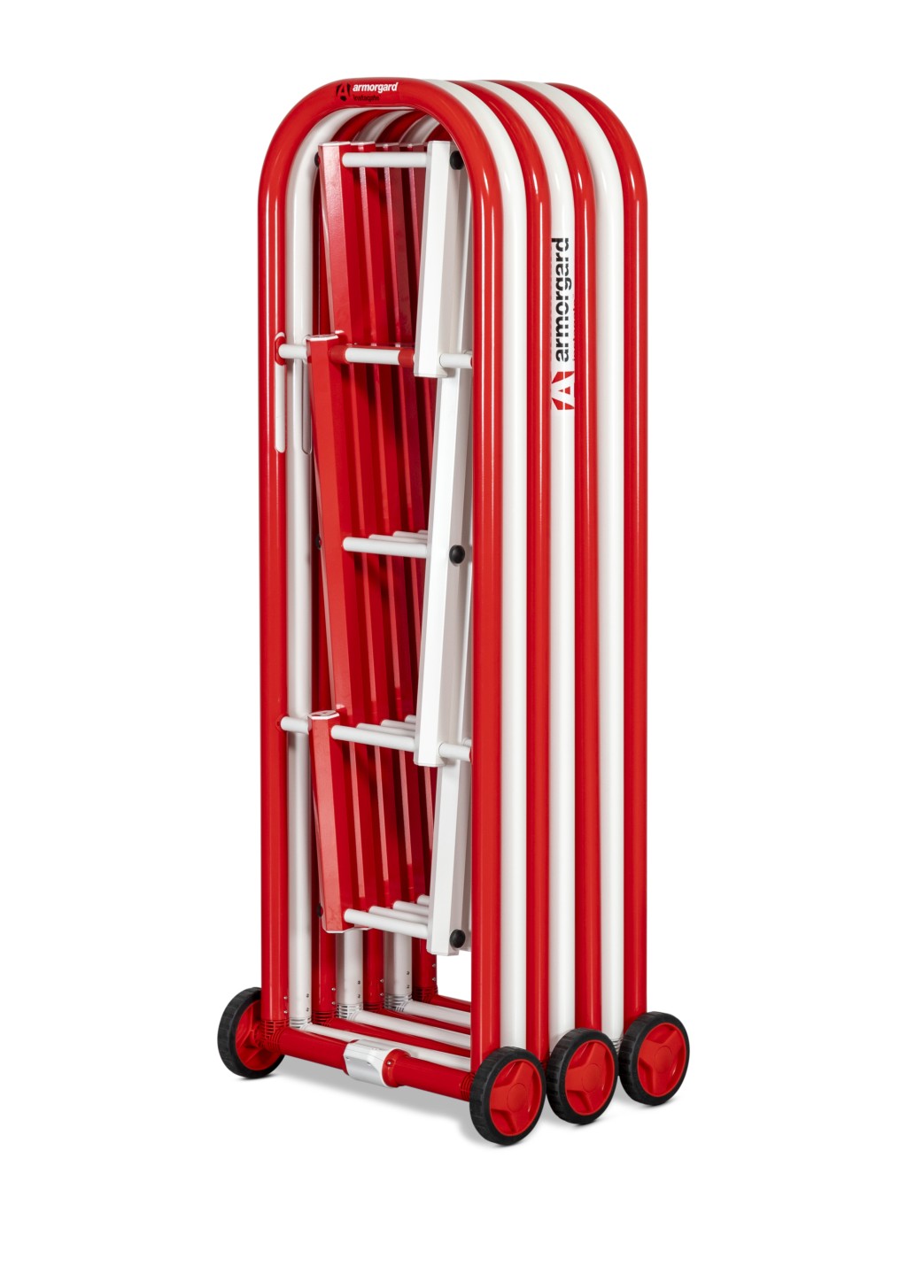 A steel Armorgard heavy-duty site storage unit with a steel construction, secure locking, and a load-rated base.