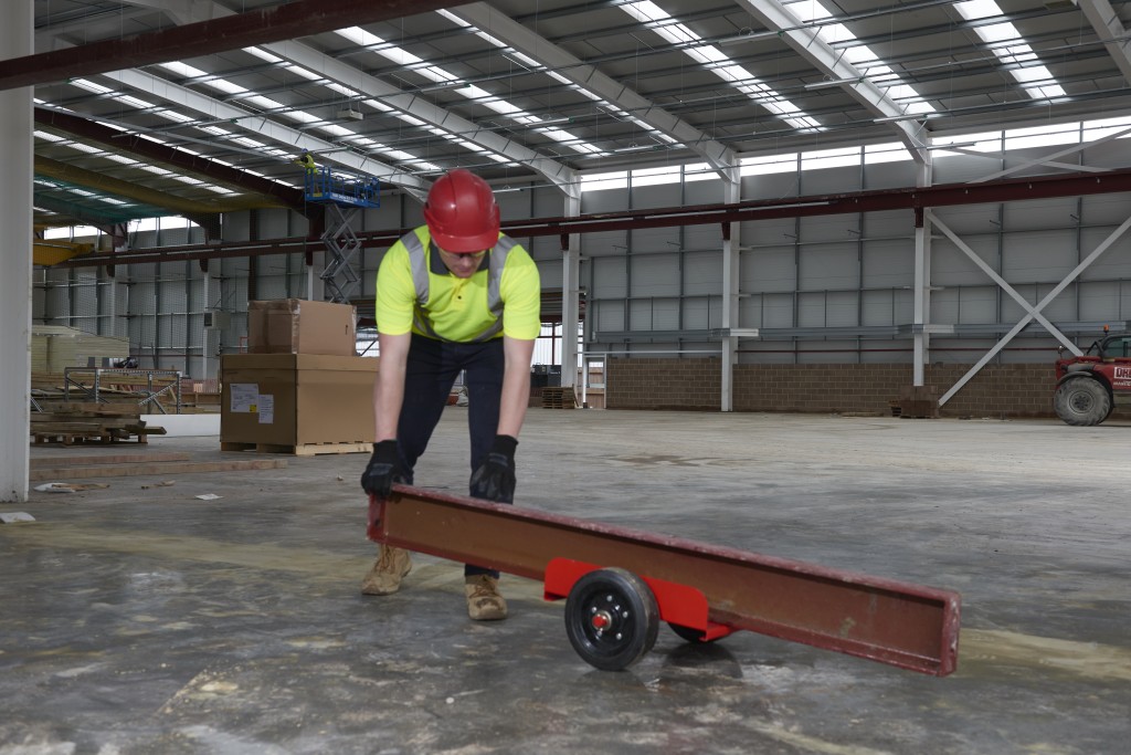 A steel Armorgard heavy-duty site storage unit with a steel construction, secure locking, and a load-rated base.