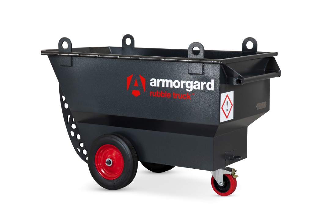 rt400 rubble truck front view