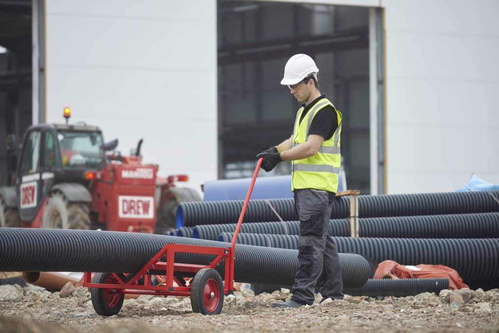 A steel Armorgard heavy-duty site storage unit with a steel construction, secure locking, and a load-rated base.