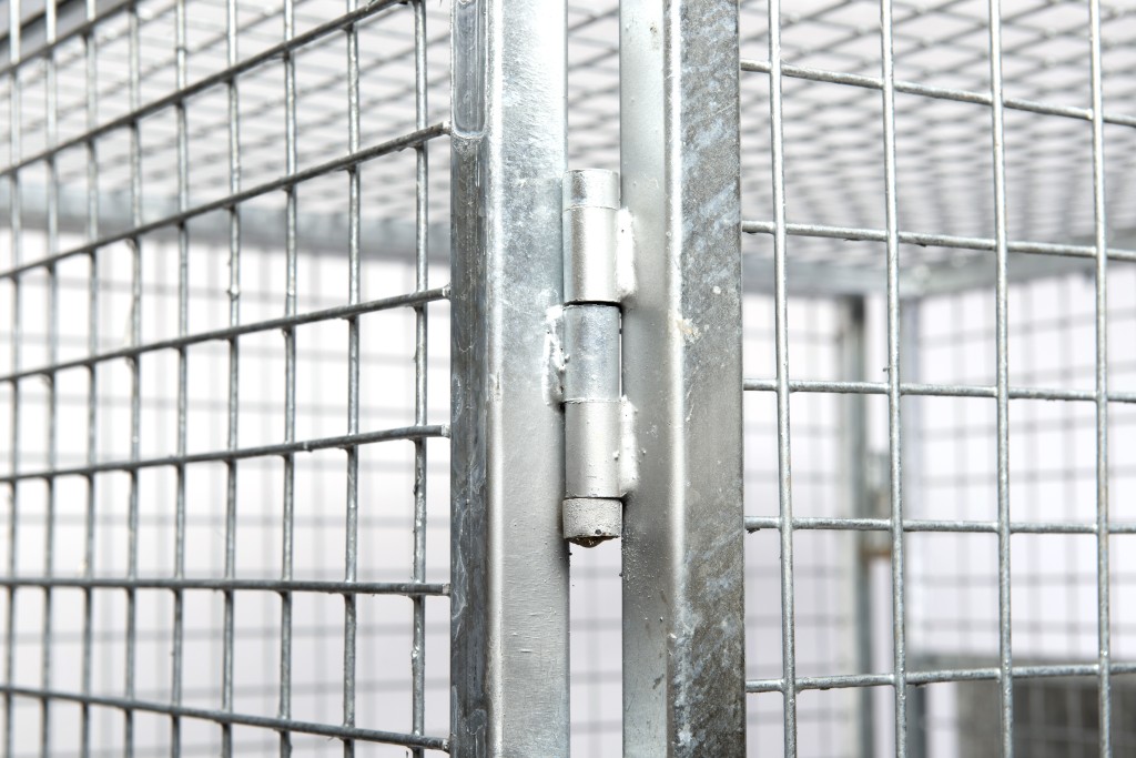 A steel Armorgard heavy-duty site storage unit with a steel construction, secure locking, and a load-rated base.