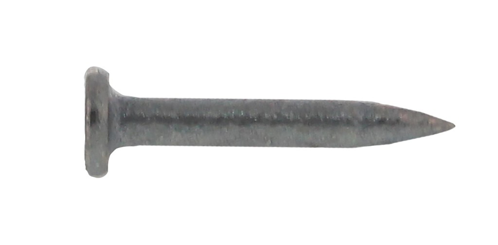 A steel flat washer with a central hole for use with a bolt or screw to distribute clamping load and protect the mating surface.,