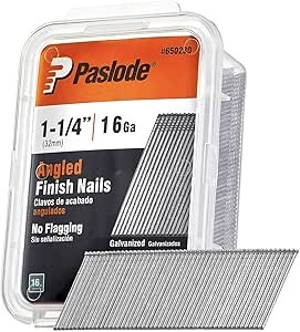Paslode IM65A 650232 F16 Angled Brad Nails - Galv 2000 Box