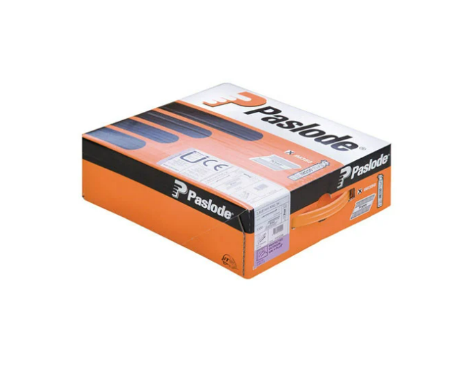 Paslode 360Xi 140631 2.8 x 63mm RounDrive HDG Ring Shank Nails - 3300 Box 3 Fuel Cells