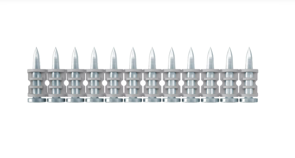 A steel 2.6×17mm wire nail with a flat head and a smooth shank, for general-purpose timber fastening.