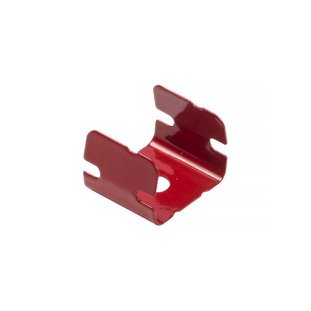 Spit D-Line Red U-Clip Red coated U haped Clip for Securing Fire Performance Cables