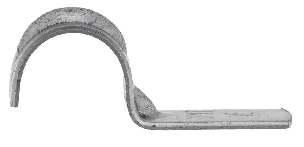 Spit Steel P Clips to Fix Pipework and Conduit to Floors & Walls