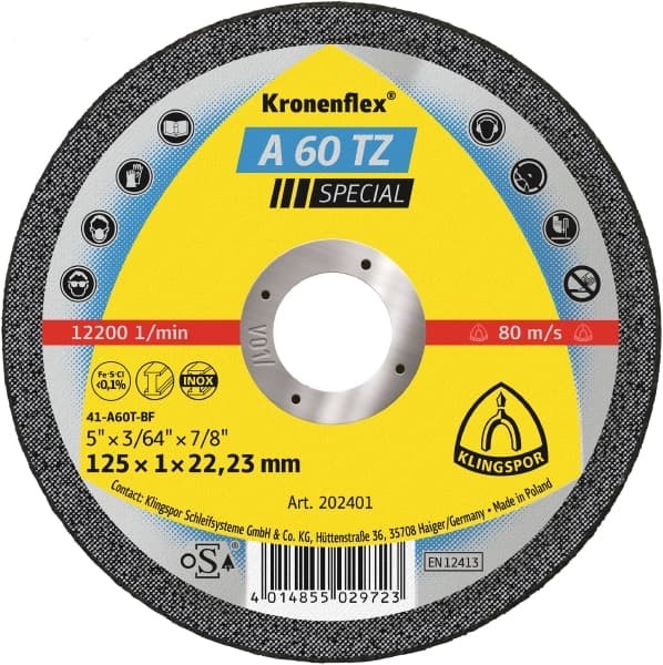 230mm stainless steel disc