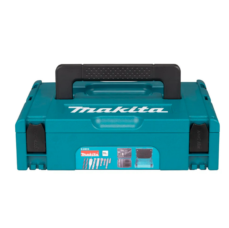 A teal and black Makita cordless drill driver with a keyless chuck and variable-speed trigger, for drilling and screw driving.