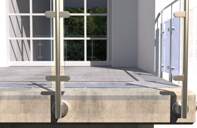 A metal through bolt anchor with a hex nut and washer, featuring a threaded shaft and expansion sleeve, designed for securing heavy loads to concrete or masonry surfaces.