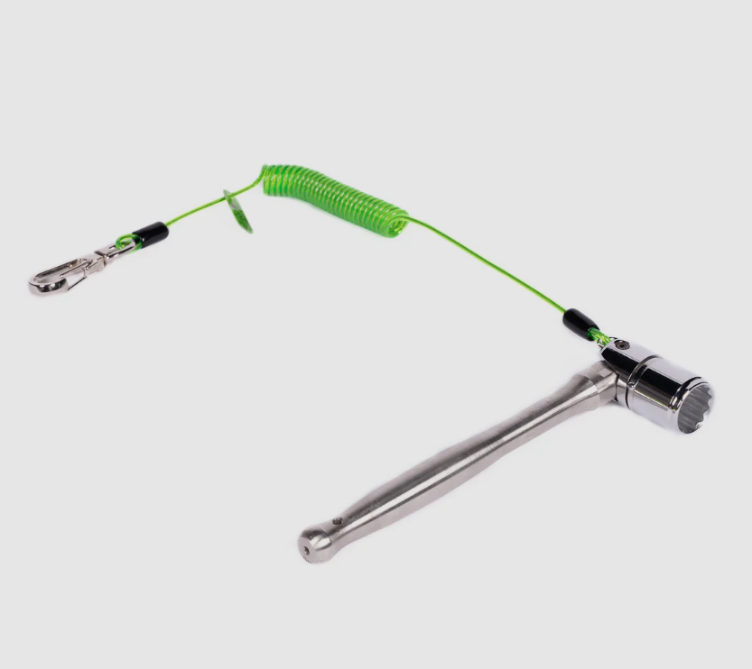 A fall-arrest safety harness or lanyard with energy-absorbing components, for working at height in compliance with safety regulations.