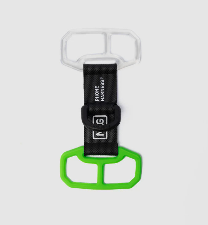 A fall-arrest safety harness or lanyard with energy-absorbing components, for working at height in compliance with safety regulations.