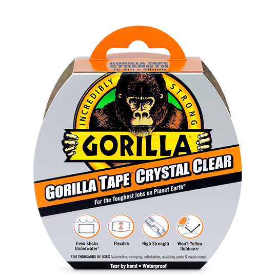 A container of Gorilla construction adhesive or sealant, displayed against a white background.
