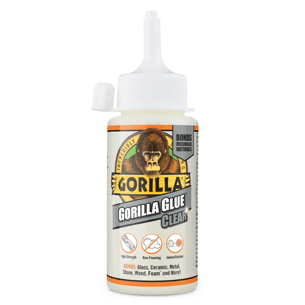 A 110ml container of Gorilla construction adhesive or sealant, displayed against a white background.