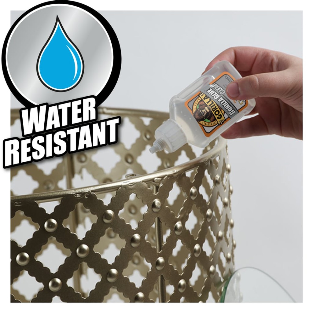 A 110ml container of Gorilla construction adhesive or sealant, displayed against a white background.