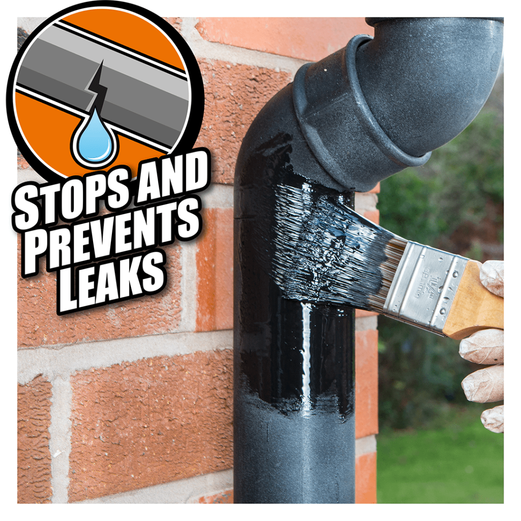 A 473ml tin of Gorilla protective metal paint in black for long-lasting rust protection on ferrous metal surfaces.,
