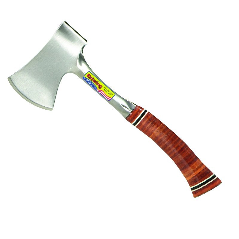 A Estwing hand tool with a metal working end and an ergonomic handle, designed for general construction and maintenance tasks.