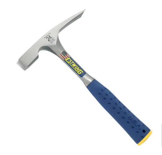 estwing bricklayers hammer,