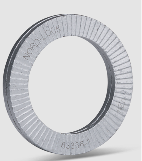 A steel flat washer with a central hole for use with a bolt or screw to distribute clamping load and protect the mating surface.,