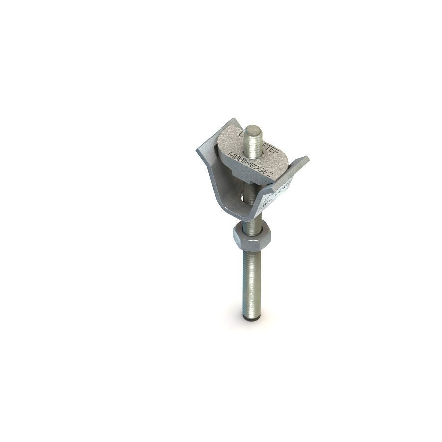 A bright zinc plated fixings-store product displayed against a white background, suitable for construction and maintenance applications.
