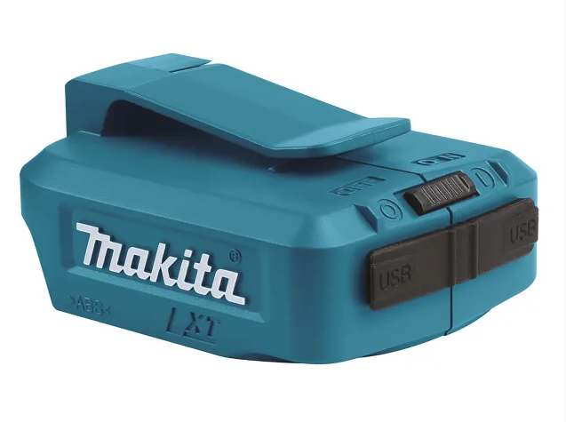 A teal and black Makita cordless power tool, 18V, with an ergonomic grip, designed for use on construction and maintenance tasks.