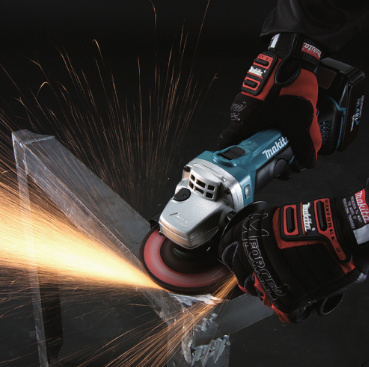 makita angle grinder and battery,