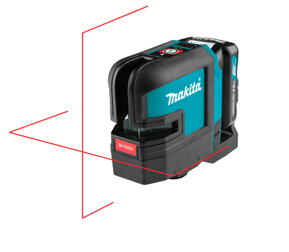 makita red cross line laser,