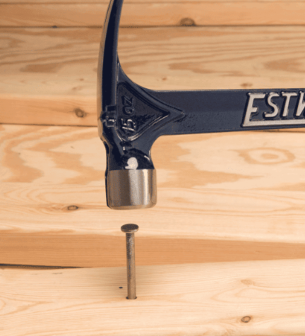 estwing milled face hammer,
