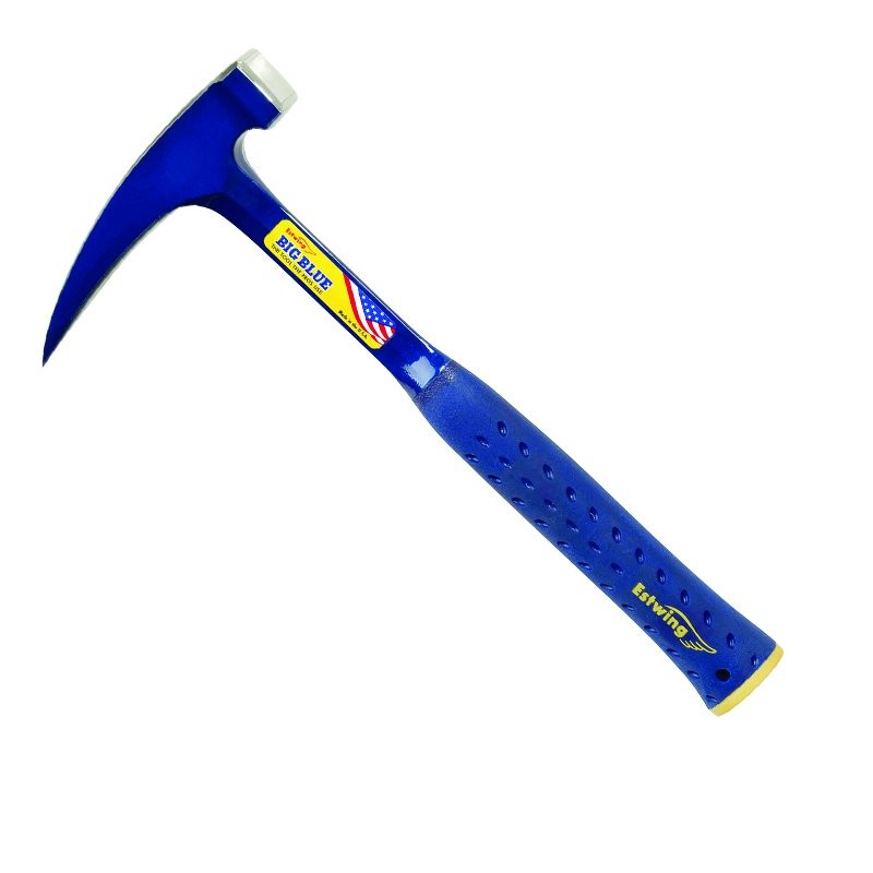 A Estwing hand tool with a metal working end and an ergonomic handle, designed for general construction and maintenance tasks.