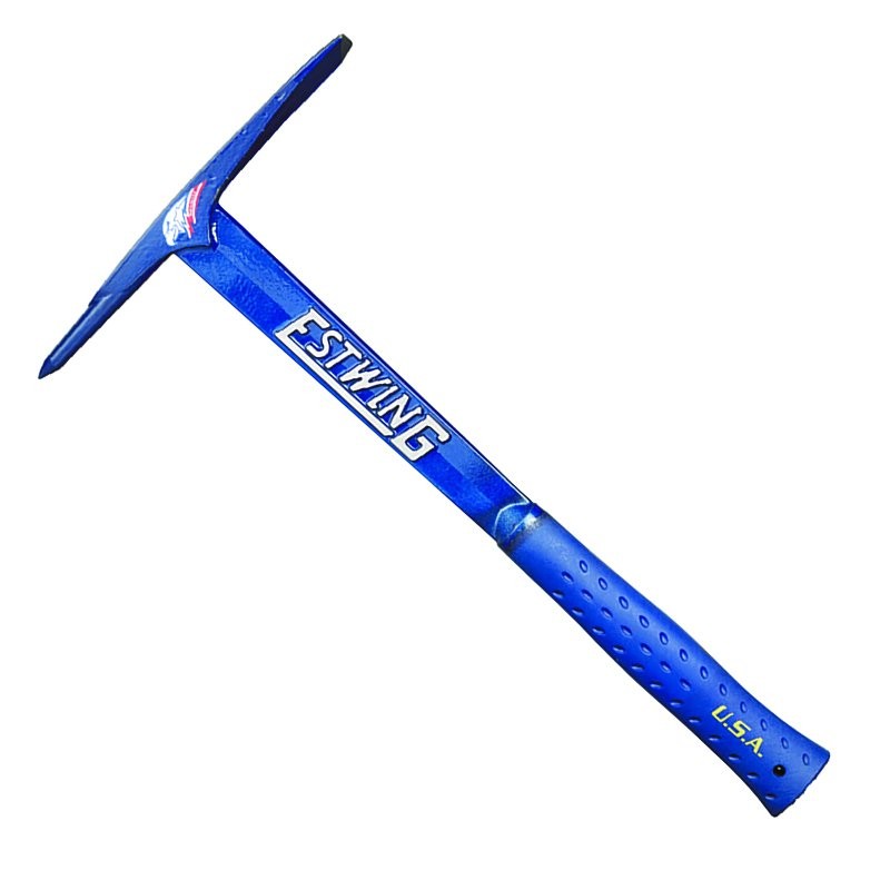 A Estwing hand tool with a metal working end and an ergonomic handle, designed for general construction and maintenance tasks.